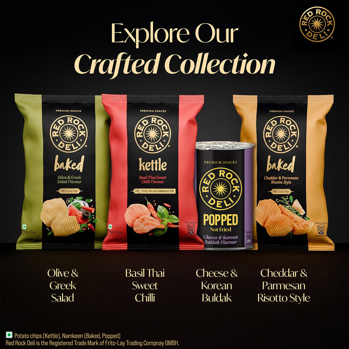 Red Rock Deli Kettle Chips Basil Thai No Palm Oil Snacks